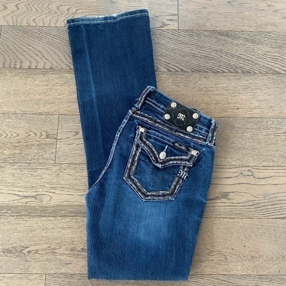 Miss Me Signature Bootcut Jeans - Picture 3 of 12